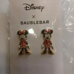 値下げ　日本未発売　Disney+BaubleBar ミニーマウス　ピアスのサムネイル
