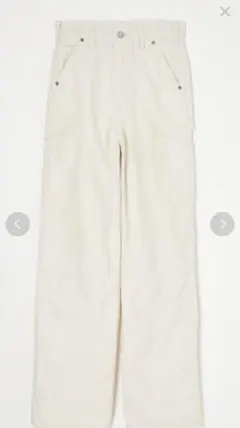 【MOUSSY】ホワイトストレートデニムのサムネイル