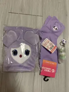 TWICE しまむら　チェヨン　ツゥイ　巾着　ソックス　シリンダー　セット TWICE しまむら チェヨン ツゥイ 巾着 ソックス コインシリンダー