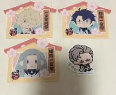 刀剣乱舞 ステッカー 審神者の日 特典 則宗 姫鶴 日光 山鳥毛