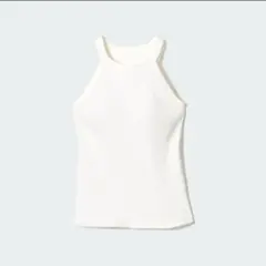 UNIQLO ユニクロ ホルターネックブラタンクトップ ホワイト Sサイズ