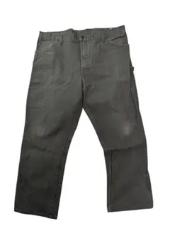 Dickies ディッキーズ ワークパンツ グレー フェード ワイド 古着 42