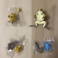 カエル系フィギュア3種