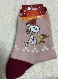 『ホカロン』　PEANUTS スヌーピー ソックス 23-25cmのサムネイル