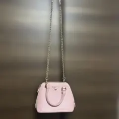 Samantha Thavasa ピンク ハンドバッグ チェーンストラ