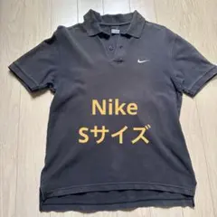 Nike ダークグレー ポロシャツ Sサイズ