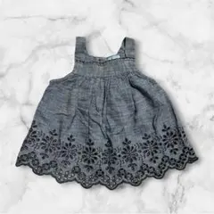 GAP ベビー デニム ワンピース チュニック 80 90 12-24ヶ月