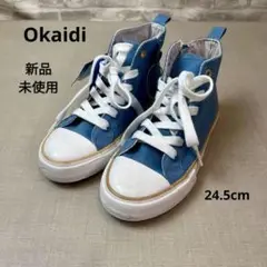 K47 Okaidi オカイディ 新品 レディース ハイカットスニーカー