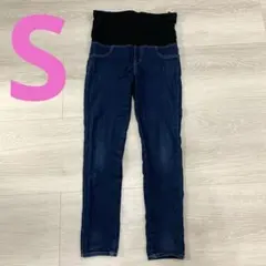 マタニティパンツ Sサイズ　デニム　ストレッチ　楽ちん　西松屋　産前　産後