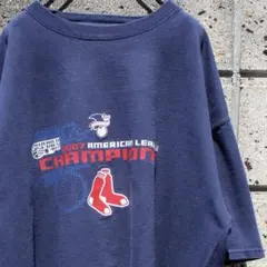 Majestic Red Sox 2007アリーグチャンピオン XL古着Tシャツ