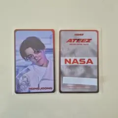 ATEEZ トレカ ホンジュン higher NASA TIMEPIECE