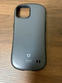 iFace ブラック iPhone15用ケース