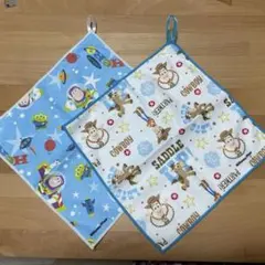 ループ付タオル　2枚セット　トイストーリー