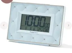 Francfranc 置時計 デジタル 水色のサムネイル