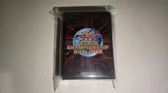 遊戯王 WCQスリーブ2011赤 状態A-〕スリーブ『WCQ2025赤』100枚入り【-】{-}《スリーブ》