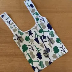 エコバッグ 木や植物デザイン