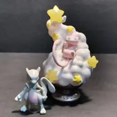 ポケモン きらめく星のねがいごと ミュウ ミュウツー フィギュア セット NE