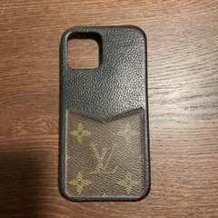 Louis VuittonレザーiPhone12.12proケース　ルイヴィトン