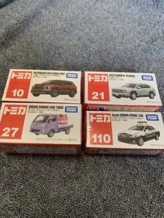 【新品未開封】トミカ ミニカーセット 10 21 27 110