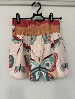 TUFF バタフライ柄 ムエタイパンツSサイズ