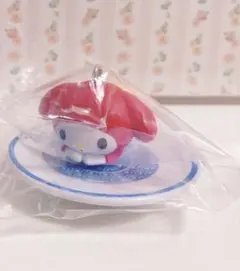 サンリオ　ガチャ　お寿司　マイメロ　キーチェーン
