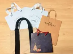 紙袋 5枚セット(coach袋あり)美品