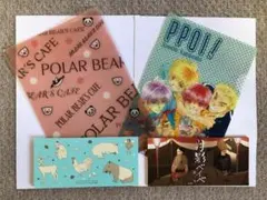 メロディ＆月刊flowers　付録４点セット売り 一筆箋 メモパッドなど