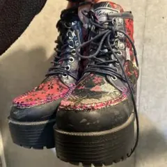 YOSUKE 厚底ブーツ 和