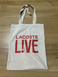 LACOSTE L!VE ラコステ ライブ キャンバストートバッグ エコバッグのサムネイル