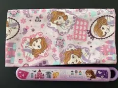 ディズニー ちいさなプリンセス ソフィア 箸セット　ランチクロス