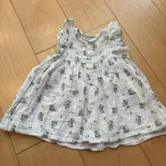 美品　PETIT BATEAU ベビー ワンピース 12m 74cmのサムネイル