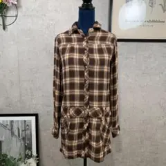 SHOO LA RUE ジャンパー/ブルゾン Vネック ノーカラー L