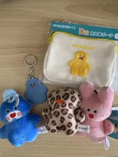 mojojojo ぬいぐるみセット ポーチ付き