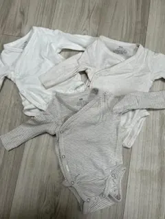 H&M オーガニックコットン ベビー肌着 3枚セット　まとめ