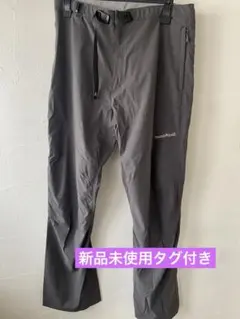 モンベル サニーサイドパンツ men's 新品未使用タグ付 Lブラック