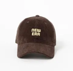 【別注】NEW ERA / 920CD コーデュロイ キャップ　ブラウン