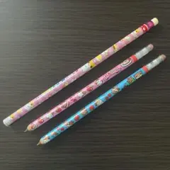 平成レトロ ハムスター　シャープペンシル・鉛筆3本セット