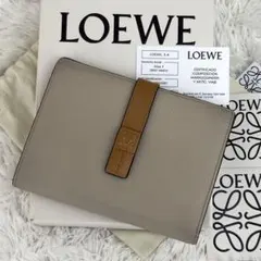 LOEWE ロエベ バーティカルウォレット 財布 アナグラム レザー