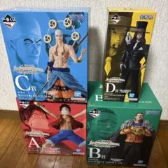 一番くじ ワンピース フィギュア ルフィ クロコダイル エネル ルッチ