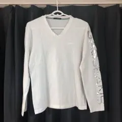 GAS Vネック ロングTシャツ メンズ 白のサムネイル