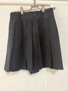RALPH LAUREN プリーツスカート ネイビー ウール100% 9号 - メルカリ