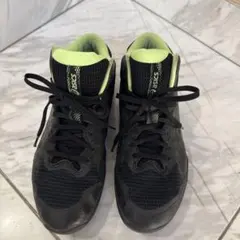 Asics バスケットボールシューズ ブラック/ライム