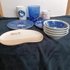 ハローキティ 食器セット 2004年2010年記念他