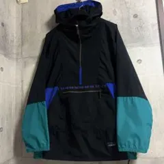 USA製 名作 90s L.L.Bean チロリアンアノラックパーカー 黒 L