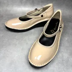 【極美品】Doruche 牛革ステッチダウン メリージェーン2wayパンプスのサムネイル