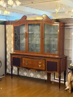 高級家具トゥーリ☆ガラス飾り棚 - メルカリ