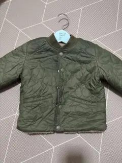 オリーブグリーン キルティングアウター