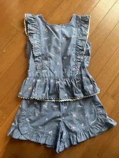 mezzo pianoタンクトップとショートパンツ　セットアップ 140cm