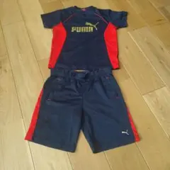 PUMA ジャージ 140cm ネイビー/レッド
