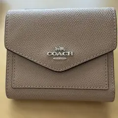 COACH コーチ 財布 2つ折り ベージュ